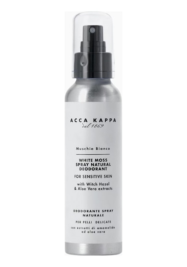 Acca Kappa Muschio Bianco Unisex Aloe Vera Deodorant Spray 100 Ml