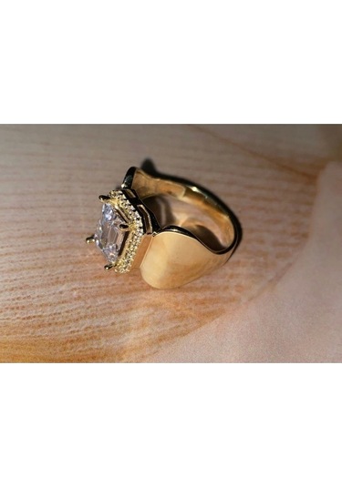 Çgk Çiğdem Gürel Kuyumculuk Baget Alyans Yüzük Zy0203 Sarı