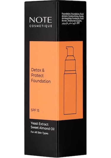 Note Cosmetics & Protect 04 Sand Canlandırıcı Etkili SPF15 Kapatıcı Fondöten