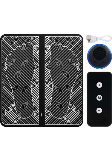 Teltree Evde Kullanım İçin Akıllı Ayak Masaj Aleti, Uzaktan Kumandalı Ayak Tabanı Masaj Cihazı Ve Terapisi Çok Renkli