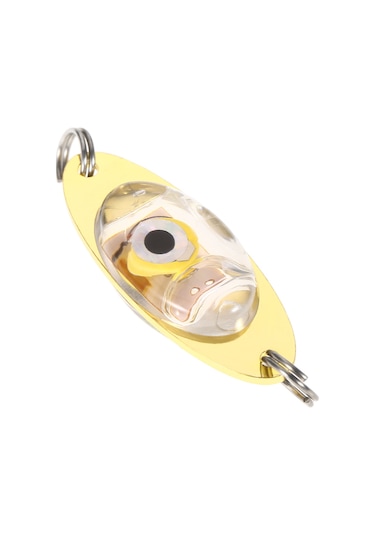 Tenfowee 5 Adet Metal Led Balık Çekici Işıklı Lova: Su Altında Parlar, Balıkları Çeker - Kırmızı, Beyaz, Mavi, Yeşil Ve Renkli