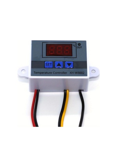 Dijital Termostat Xh-w3002 Led Ekranlı Sıcaklık Kontrol Cihazı 220v
