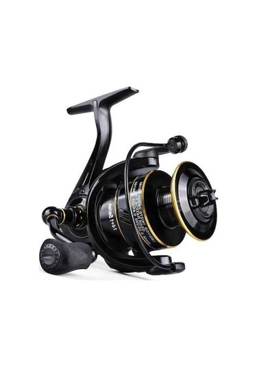 Novahub Yüksek Kaliteli Alüminyum Balıkçılık Makara Series 5000, 5.0:1 Dişli, 14+1 Bilyalı Rulman, Siyah