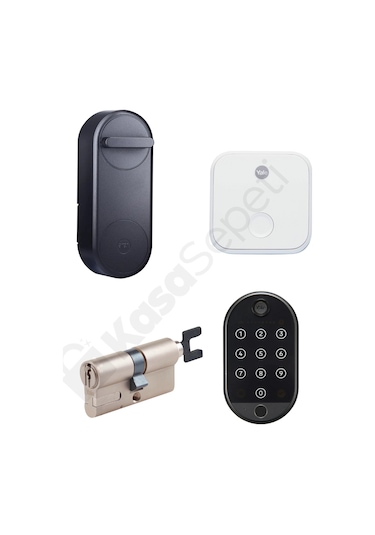 Yale Linus Akıllı Kilit Sistemi Seti / Siyah 651161519511