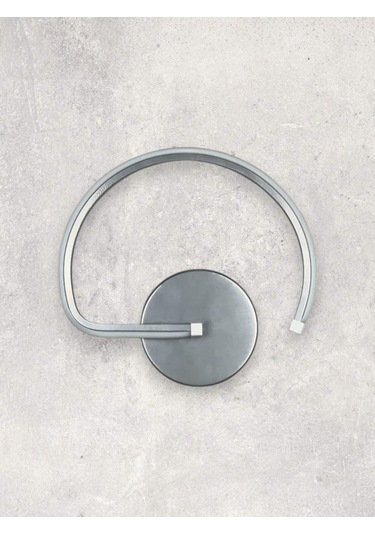 Gigi Aplik Gri Renk Gün Işığı Ledli Banyo Led Duvar Aplik Gri