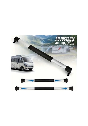 Dashanshop 1 Adet Ev Tipi Karavan Kapı Kolu, Ayarlanabilir Universal Sağlam Kaymaz Tutma