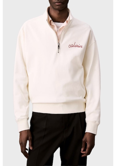 Calvin Klein Erkek Sweat Lv04rc227g Yas Beyaz Beyaz Calvin Klein Erkek Sweat Lv04rc227g Yas Beyaz Beyaz