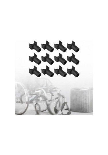 Suntek 12 Adet Tekerlekli Sandalye Kaydırıcı Destek Uzun-siyah