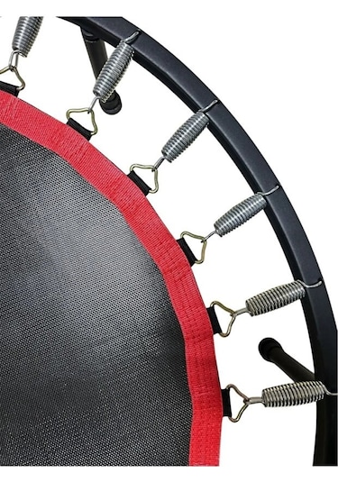 102cm Katlanabilir Trambolin Taşınabilir Egzersiz Kırmızı Trambolini