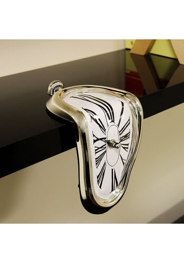 Gümüş Saat, Masaüstü Moda Saati, Eriyen Deformasyon Duvarı Diğer