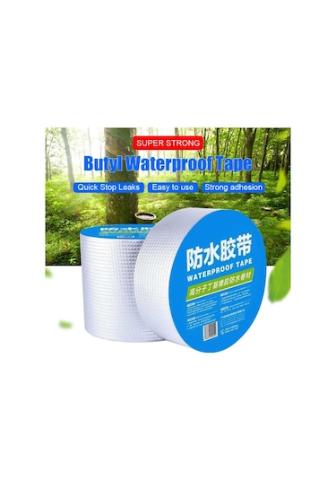 Alüminyum Folyo Butil Su Geçirmez Bant Çatı Sızdırmaz, Yüksek Sıcaklığa Dayanıklı B Duvar Sızdırmaz Etiket Alüminyum Bant 56850938