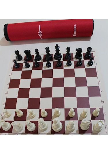 Zumbul 86 Gold Satranç Takımı