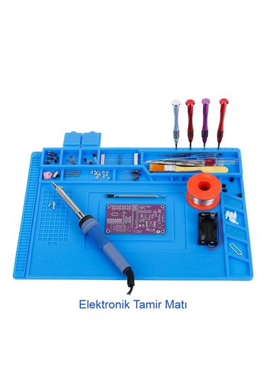 Tamir Matı 500 C Silikon Isıya Dayanıklı S-160 Onarım Devrim Pedi