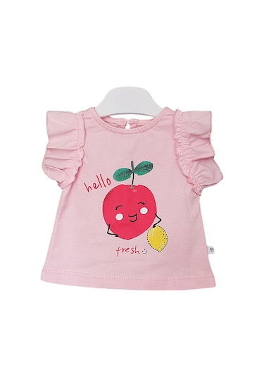 S-Mall Caramell Bebek Takımı - 2 Li - Tkk7048 - Fresh - Pembe Sarı