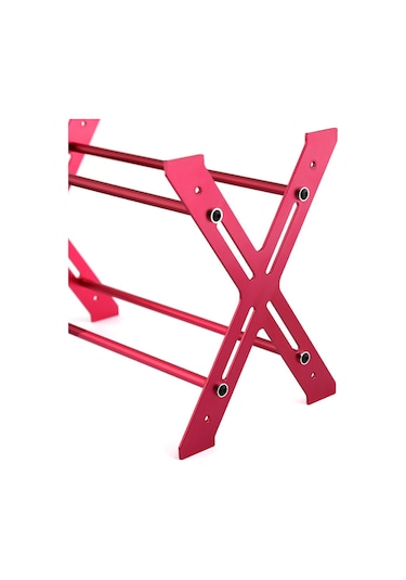 Reedark Dönebilir V8 Motor Tamir Standı - Paslanmaz Çelik Kırmızı Model