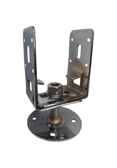 Krom Ayarlı Tablalı Pergole Ayağı