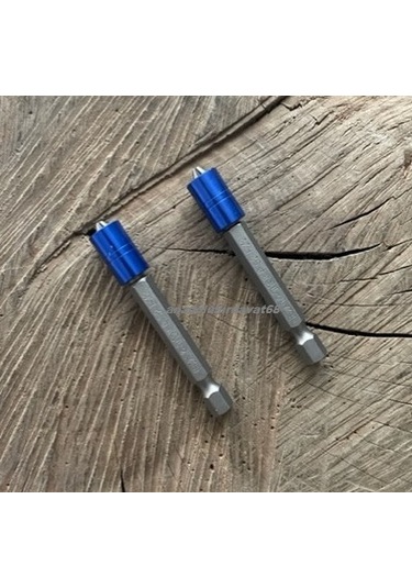 Byt Pz2 Stoplu Vida Sıkma Ucu Mıknatıslı Yıldız Bits Uç Yıldız Uç 65mm 10adet Matkap Uç