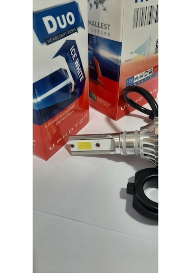 Megamarket06 2023 En Yeni Seri H1 Duo Led Xenon Şimşek Etkili Beyaz Zenon H1