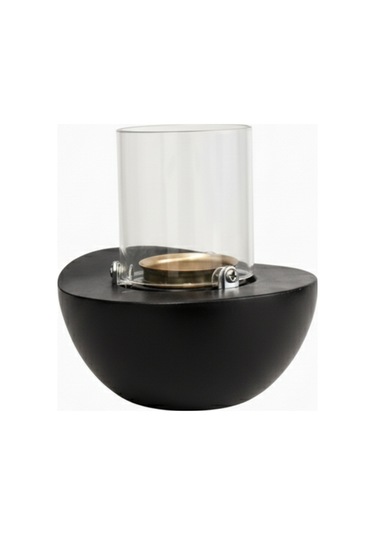 Meta Siyah Biyoetanol Masaüstü Şömine - 1 Lt Copart Yakıt Hediye