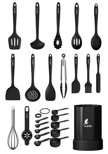 Vallettamaracas Isıya Dayanıklı Silikon Spatula Seti 25 Parça