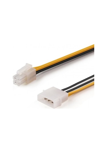 4 Pin Atx 12v To 4 Pin Molex 12 Power Güç Kablosu 30 Cm - Kp-102