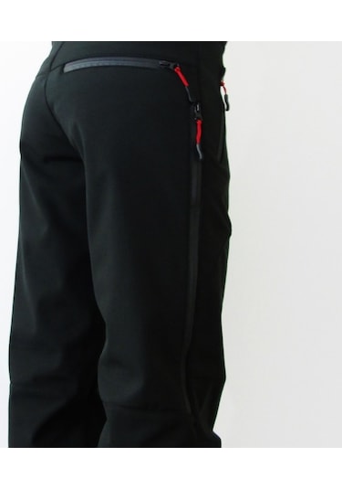 Mudwill Erkek Kışlık Softshell Pantolon Siyah