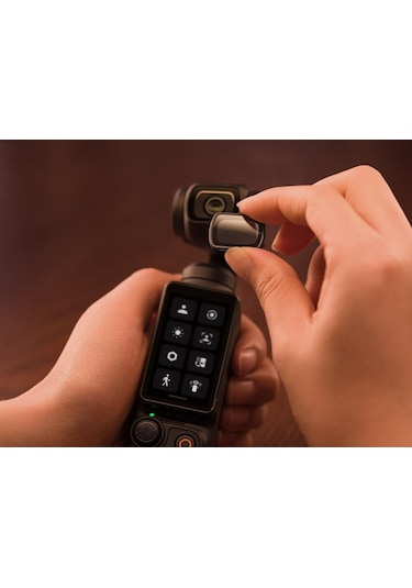 DJI Osmo Pocket 3 Siyah Buğu  Filtresi Çok Renkli
