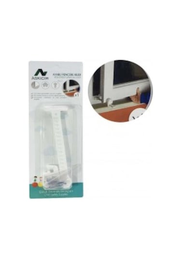 Pencere Havalandırma Kolu 5 Adet Pencere Kademeli Emniyet Kilidi Çok Renkli