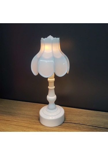 Pilli Dekoratif Abajur Masa Lambası Diğer