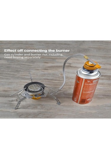 Tongxida Kamping Lpg Isıtabı Adaptörü, Düz/uzun Tank Uyumlu, Metal Valfili Çok Renkli Bağlantılı Çok Renkli