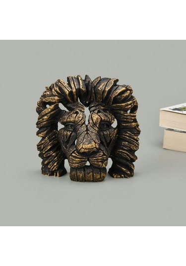 Evidea Deco Leone Dekor - Gold / Siyah - 14,5 Cm Altın / Siyah