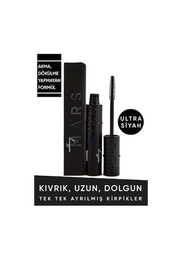 Mars Maskara Plus + Jet Black