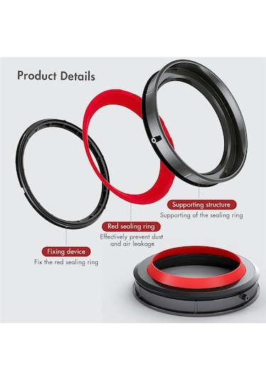 V11/v15/sv14/sv15/sv22 İçin Toz Haznesi Üst Sabit Sızdırmazlık Halkası