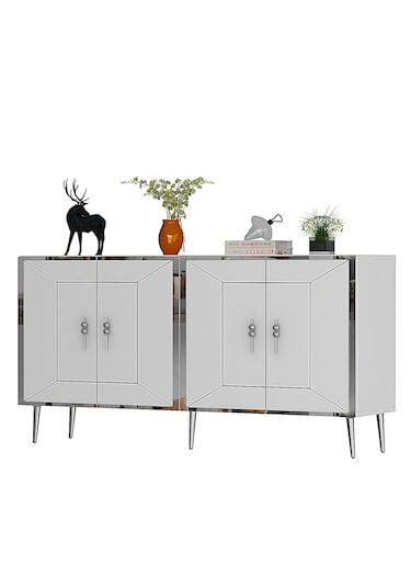 Arnoct Kb150 Konsol Beyaz-gümüş