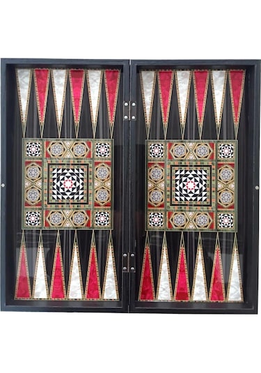 Yenigün Sedefli Küçük Tavla Takımı