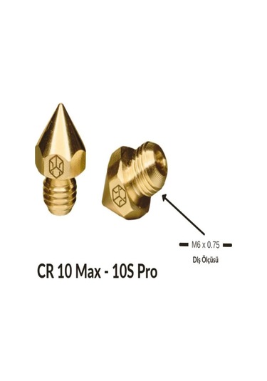 Csa Cr10s Pro-cr10 Max Nozzle M6x0.75mm