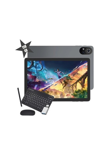 Silver 10.1" Ips Ekran 6gb/128gb Tablet Pc Çok Renkli