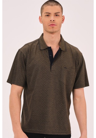 T0732 Dewberry Erkek T-shırt-hardal Hardal