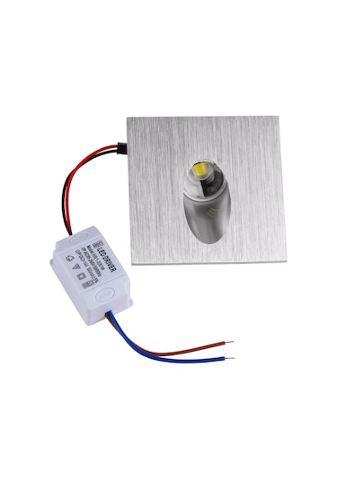 Suntek 1w Led Gömme Duvar Köşe Işık Adım Merdiven Geçit