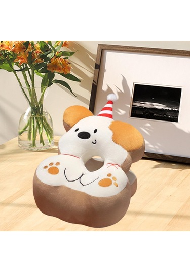 Homyl Ofis Masası Yastık Seyahat Yatak Odası Kanepe Için Çok Sarı Kulak Battaniye Yok