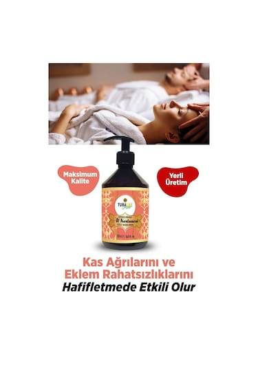 Tubalife Kırmızı Biberli At Kestanesi Vücut Bakım Jeli 500 ML