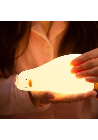 Büro Ev Ofis Hediyesi İçin Yatan Ördek Motif Gece Lambası Diğer