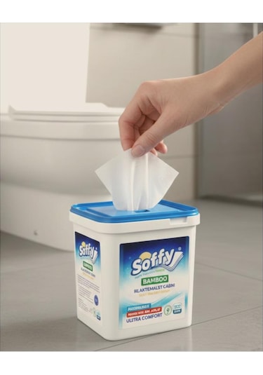 Soffy Islak Tuvalet Kağıdı Tuvalete Atılabilen Flushable Tuvalet Kağıt 480 Adet
