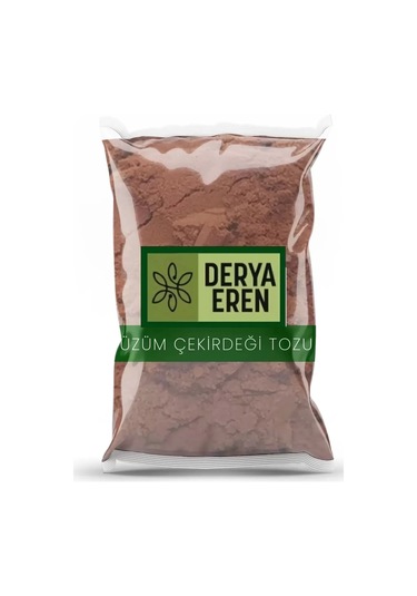 Derya Eren Siyah Üzüm Çekirdeği Tozu Öğütülmüş 1 KG