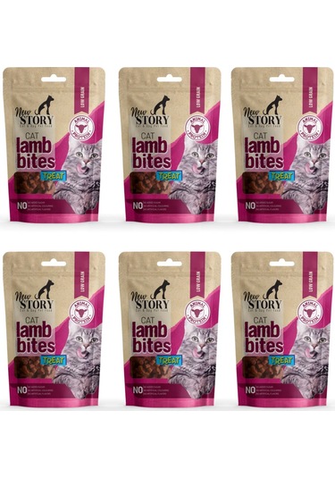 Cat Lamb Bites 6x60gr. Kuzu Etli, Kedi Ödül Maması
