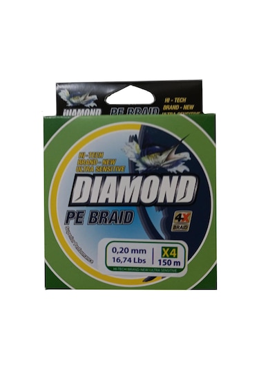 Bauer Diamond 4x 150mt İp Misina 0.20mm