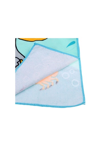 Suntek Çocuklar Sörf Plaj Kapüşonlu Panço Değişen Bornoz