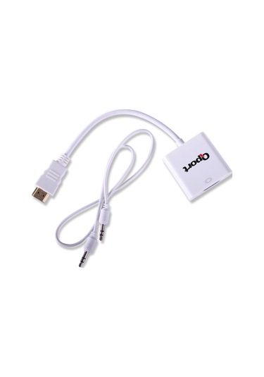 Qport Q-hd-vgj Hvj Hdmı To Vga Çevirici