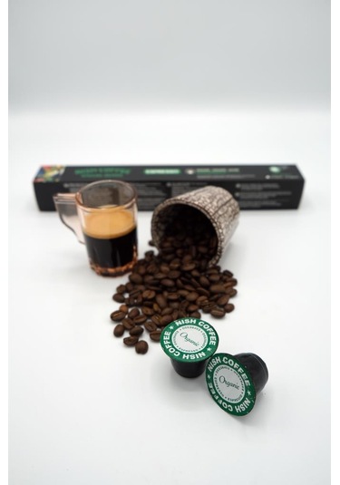 Nish Capsule Coffee, Organic Density No 8 55 G Kapsül Kahve