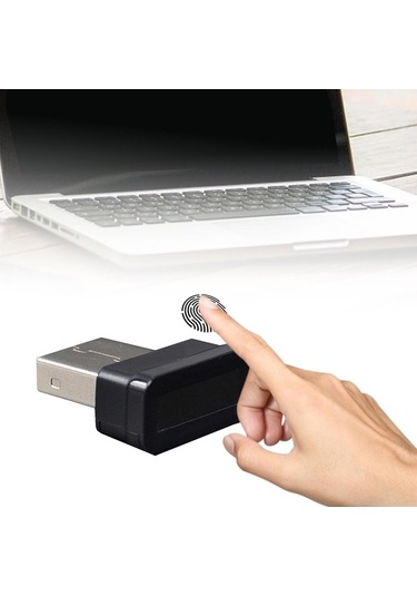 Createtech Suntek Windows 10 Hello Uyumlu Taşınabilir Usb Parmak İzi Okuyucu